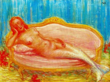 El mundo prohibido 1949 Surrealismo Pinturas al óleo